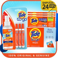GENUINE Tide To Go Instant Stain Remover | Spray | Wipes | Washing Machine Cleaner l Tide PODS