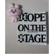 J-Hope Hope On the Stage Vinyl Decal Sticker