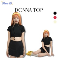 Cheongsam crop top | Shop 19 | Donna Top
