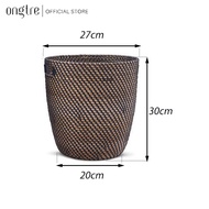 Giỏ Đựng Đồ ONGTRE Giả Mây Đựng Đồ Đa Năng Rổ Quần Áo Vật Dụng Trong Nhà Tiện Lợi