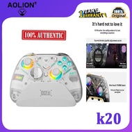 AOLION K20 Hall wireless game handle1k rate of return RGB handle with intelligent charging base