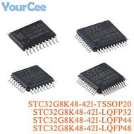 5Pcs STC32G8K48-42I TSSOP20 LQFP32 LQFP44 LQFP48 STC32G8K48 32G8K48 Microprocessor 32-bit 8051 Core 