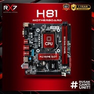 Motherboard Rx7 H81 Lga 1150 Ddr3 Mainboard H81 Supports Nvme Original and Trusted