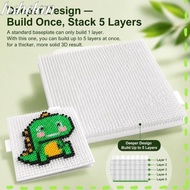 HSHELAA Bead Board, Five Layer Multi Layer Fuse Bead Board,  Space Saving Super High Layered Structu