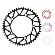 Litepro 56T Hollow Crankset Chainring 46T 48T Chainwheel BMX Bike Colorful Crankset 130BCD 58T Sproc