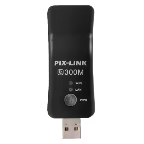USB TV WiFi Dongle Adapter 300Mbps Universal Wireless Receiver RJ45 WPS for Samsung LG Sony Smart TV