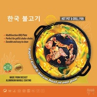 TOP Sukiyaki Bulgogi 2in1 BBQ Grill Hot Pot Shabu Grill GP-38