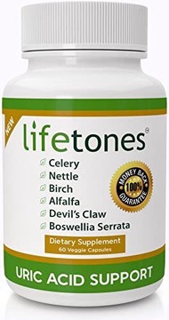 ▶$1 Shop Coupon◀  Lifetones Uric Acid port plement for Men and Women - Uric Acid Herbal Cleanse Natu