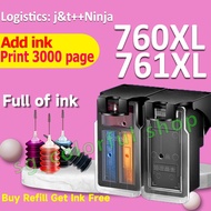 PG 760XL CL 761XL ink cartridge PG760 CL761 ink PG760XL CL761XL refillable ink cartridge for Canon P