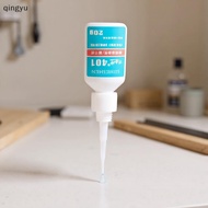 【QUSG】 100pcs/set Glue Tips Plastic Glue Micro-Tips Glue Extender Precision CA Glue Applicator Hot