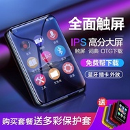 Touch Screen mp4 Bluetooth Student Walkman mp3 Portable Music Player Mini Cute with Screen English D
