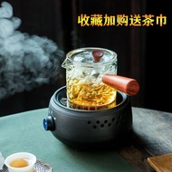 ST/💯Electric Ceramic Stove Tea Cooker Small Mini Convection Oven Induction Cooker Household Boiling Water Tea Glass Pot