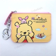 Disney Winnie the Pooh &amp; Piglet Ezlink Card Pass Holder Coin Purse Key Ring