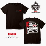 [S-5XL]เสื้อยืด พิมพ์ลายรถยนต์ Nissan R34 Godzilla Skyline Gtr สไตล์คลาสสิก ไม่ซ้ําใคร สําหรับผู้ชาย 535939