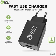 DAP-Fast Charging Usb Charger 2.4 a D-A15 universal Charger for Android phones
