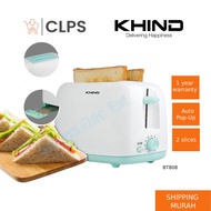 Khind BT808 Toaster Pembakar Roti Bread Toaster BT808 BT-808 Roti Bakar
