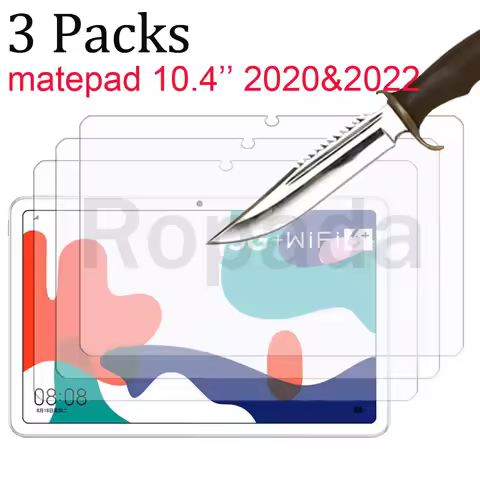 3PCS for Huawei matepad 10.4 2022 Tempered Glass screen protector 3 packs protective tablet film