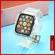 T500 44mm Smart Watch Silicone Transparent Strap