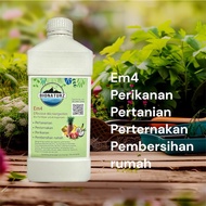 1liter Em Active  Fertilizer Em4 Aquaculture Agriculture EM. Pertanaman perternakan perikanan pember