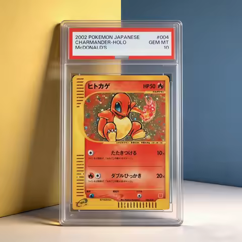 2002 Japanese PTCG Charmander Holo Promo Collection Card GEM MT 10 Mint Collector Item Anime Game Ho
