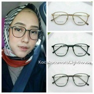 Frame Kacamata Baca Minus Pria Wanita Keren GC6137