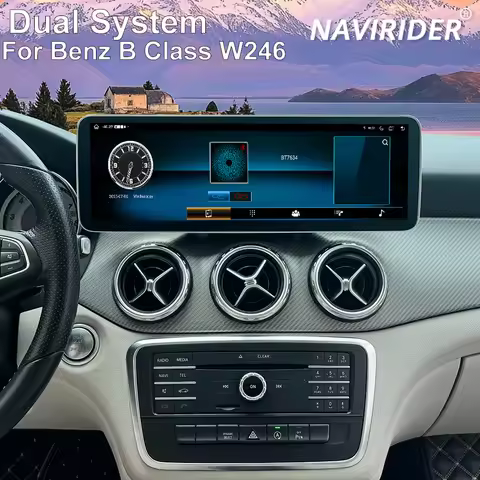 New Car Radio Carplay 14.9 For Benz B Class W246 2011-2019 Android Touch Screen GPS Navigation Multi