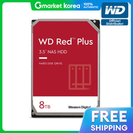 WD Red Plus 8TB 3.5 NAS HDD WD80EFZZ +Official Dealer+ +Free Gift Event+