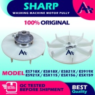 ES718X / ES818X / ES821X / ES919X SHARP Washing Machine Auto Motor Pulley ES921X ESX115 ESX156 ESX15