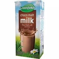 Greenfield Plain Chocomalt Milk UHT Milk 1L 1000ml