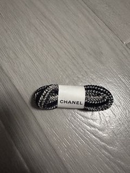 Chanel 黑色編織鞋帶