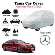 High Quality Yama Car Covers Sunproof Dust-proof Water Resistant Protective Anti UV Scratch Sedan Cover - XXL Size for Mercedes Benz C Class (W202/W203/W204/W205)