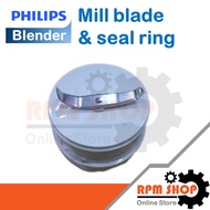 Mill blade ใบมีดโถปั่นแห้งอะไหล่แท้สำหรับเครื่องปั่น PHILIPS รุ่น HR2221 (300005069421  300005069431)