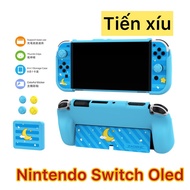Nintendo switch oled Monolithic case Comes With Cover Knob And Gaming Tape case, nintendo switch oled case Fits Well