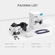 BOBOVR M3 PRO Battery Head Strap Compatible with Oculus Quest3 VR Multi-Point Adjustment 5200mah Bat
