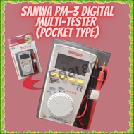 SANWA PM-3  DIGITAL MULTI-TESTER (POCKET TYPE)