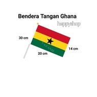 Ghana National Parade Stick Hand Flag