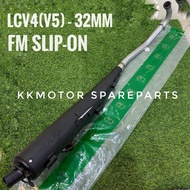 CJ IPOH LC135 V4 LCV4 (V5) 32mm FM2 SLIP-ON EXHAUST CJIPOH EKZOS PIPE