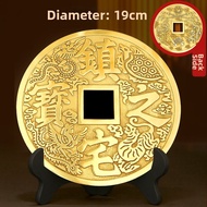 Wealth Attraction Brass Coin Decoration