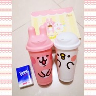 卡娜赫拉的小動物 環保杯組 Mister Donut聯名  Kanahei 兔兔 P助 Usagi Piske
