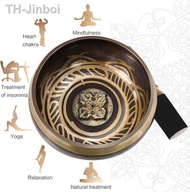 【hot】❁┅✜  Nepal Singing Bowls set Buddha Design Tibetan Bowl for Chanting