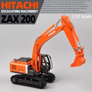 Hitachi 1/50 Hitachi zh200 excavator alloy simulation crawler hook excavator model decoration