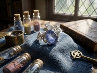 藍線石水晶- S 925純銀戒指