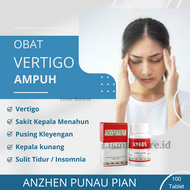 Obat Vertigo Sakit Kepala Menahun Pusing Berputar Herbal Cina BPOM