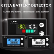【SG】Battery Capacity Monitor 8 -100v Battery Meter 12v 24v 48v Battery Power Percentage Voltage Indi