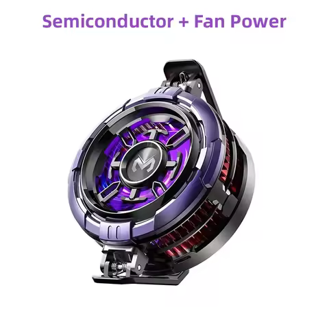 MEMO CX08 Pro Mobile Phone Semiconductor Magnetic/ Back-clip Frozen PUBG Game Cooler for IOS Android