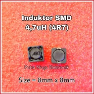 Adapter SMD 4.7uH Inductor Power 4.7uH 0.0047mH 4700nH 7mm x 7mm marking: 4R7