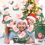 Yours MO-Christmas Money Box Set Gift Box Explosion for Money Christmas Money Box for Cash Present P