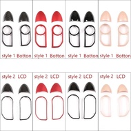 Car Steering Wheel Cover Trim ABS For Land Rover Range Rover Sport Voque Evoque Velar Discovery 5 Ac