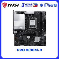 MSI PRO H810M-B mATX LGA1851 DDR5 PCIe 5.0 2.5G LAN HDMI DP Motherboard itw