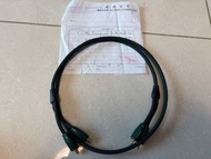 Audioquest Evergreen RCA(一對1米）不議價